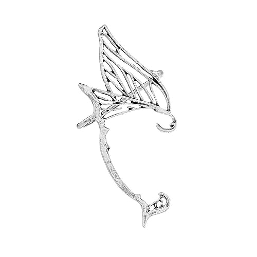 W WEILIRIAN Gothic Elfen Manschette Ohrring Elfe Fee Manschette Wrap Ohrring Elfen Knorpel Manschette Ohrring Halloween Party Cosplay Ohrring Schmuck für Frauen und Mädchen Geschenke (Richtig) von W WEILIRIAN