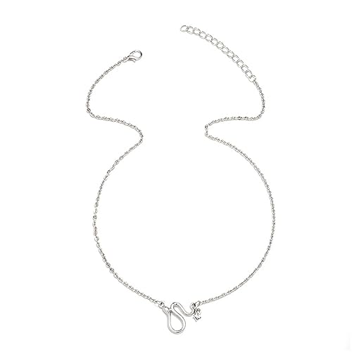 W WEILIRIAN Silber Schlangen anhänger Halskette Vintage Snake Choker Halskette Reptilien Schlange Halskette Kette Minimal Viper Halskette Schmuck für Frauen und Mädchen von W WEILIRIAN