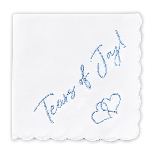 W&F GIFT Taschentuch – 30,5 x 30,5 cm – Etwas Blau für Braut am Hochzeitstag – lustiges Geschenk, Freudentränen!, 6" x 6" W&F GIFT Taschentuch – 30,5 x 30,5 cm – Etwas Blau für Braut am Hochzeitstag – lustiges Geschenk, Freudentränen!, 6" x 6" von W&F GIFT