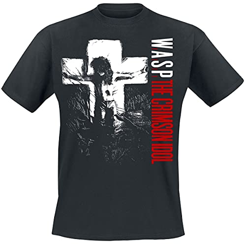 W.A.S.P. The Crimson Idol Männer T-Shirt schwarz L 100% Baumwolle Band-Merch, Bands von Plastic Head