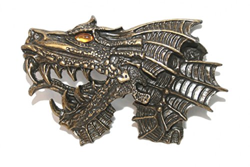 Dark Dreams Gothic Mittelalter LARP Buckle Schnalle für Gürtel Gürtelschnalle Drachenkopf altmessing Dark Dreams Gothic Mittelalter LARP Buckle Schnalle für Gürtel Gürtelschnalle Drachenkopf altmessing von W.
