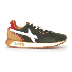 W6yz Herren Sneaker Aus Technischem Gewebe Und Wildleder In Weiß von W6yz