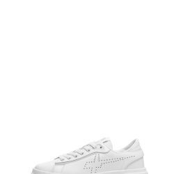 Weiße W6yz Damen Sneaker Aus Leder Und Stoff von W6yz