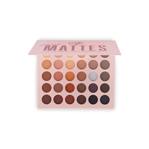 W7 30 Pressed Pigments Oogschaduw Palette - Just Mattes von W7