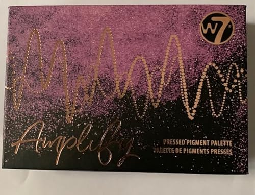 W7 Amplify Pressed Pigment Oogschaduw Palette - Unmistakable von W7