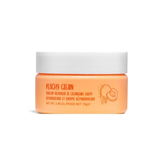 W7 Peachy Clean Make-up Entferner & Reinigungsbalsam – natürlicher Pfirsichextrakt – Saubere ölfreie Haut von W7