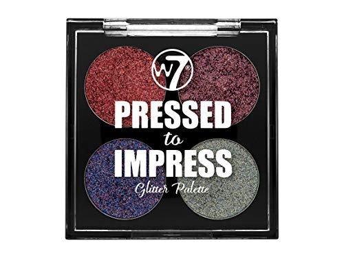 W7 - Paleta von Glitter - Pressed to Impress - All The Rage von W7