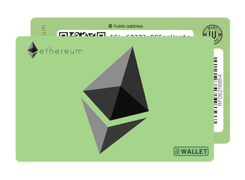 WADY CRYPTO 2.0 – Ethereum Air-Gapped Ultimate Security Cold Wallet Card, Mintgrün, Schlankes und minimalistisches, modernes Design WADY CRYPTO 2.0 – Ethereum Air-Gapped Ultimate Security Cold Wallet Card, Mintgrün, Schlankes und minimalistisches, modernes Design von WADY CRYPTO