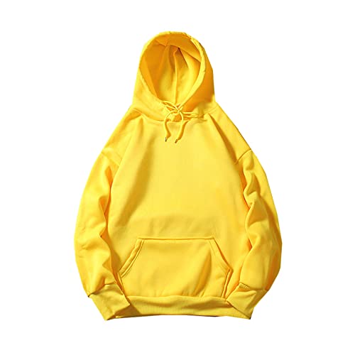 Kapuzenpullover MäNner Pullover Weicher Hoodie Langarm Pullover Solide Frauen Paar Kleidung von WAEKQIANG