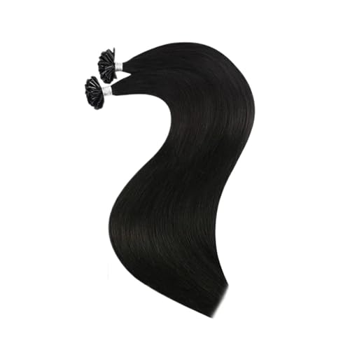 100 Strähnen U-Tip Haarverlängerungen Echthaar Remy Haar Nagelspitzen Echthaar Haarverlängerungen For Frauen Einfach Zu Verwenden(1,24inches) von WAFOHSR