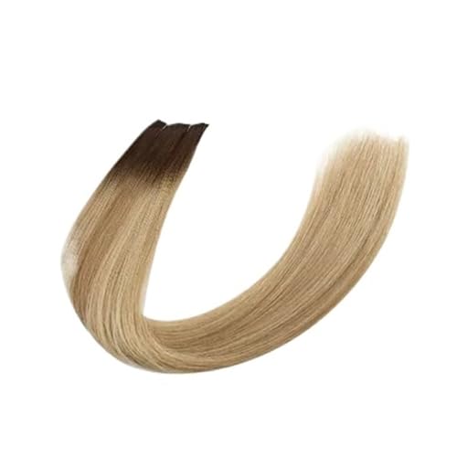 Haartressen Echthaar-Extensions For Einnähen, 50 G/Set, Haarverlängerungen For Frauen Einfach Zu Verwenden(16inches,3-8-22) von WAFOHSR