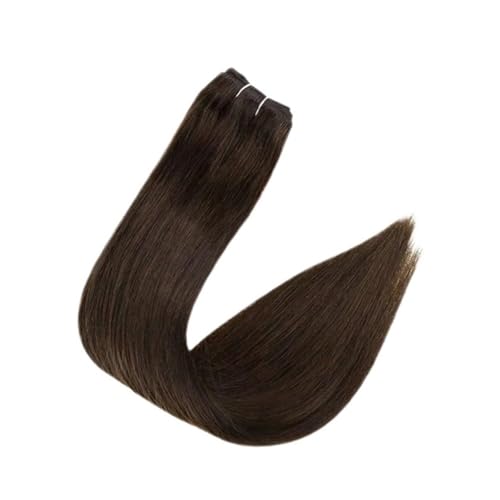 Haartressen Echthaar-Extensions For Einnähen, 50 G/Set, Haarverlängerungen For Frauen Einfach Zu Verwenden(22 inches,#4) von WAFOHSR
