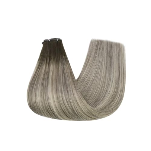Haarverlängerungen 25G/Stück Haarteile For Frauen Einnähen Von Haarbündeln Weben Haar Schuss Einfach Zu Verwenden(20 INCHES,1CC-9-60) von WAFOHSR
