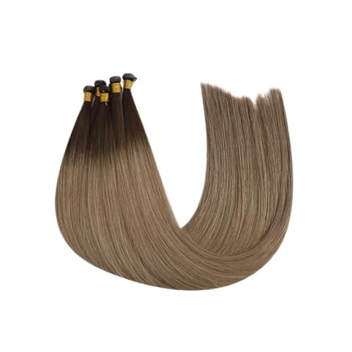 Haarverlängerungen 25G/Stück Haarteile For Frauen Einnähen Von Haarbündeln Weben Haar Schuss Einfach Zu Verwenden(24 Inches,R2-DXB-18) von WAFOHSR