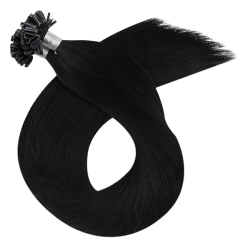 Nails Tip Haarverlängerungen Echthaar Haarmaschine Remy For Frauen Straight Utip Extensions Einfach Zu Verwenden(1,14inches) von WAFOHSR