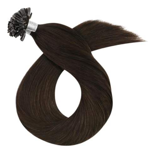 Nails Tip Haarverlängerungen Echthaar Haarmaschine Remy For Frauen Straight Utip Extensions Einfach Zu Verwenden(2,20inches) von WAFOHSR