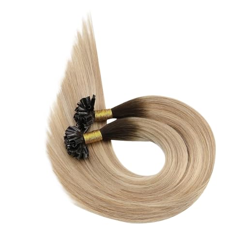 Nails Tip Haarverlängerungen Echthaar Haarmaschine Remy For Frauen Straight Utip Extensions Einfach Zu Verwenden(3-8-22,16inches) von WAFOHSR