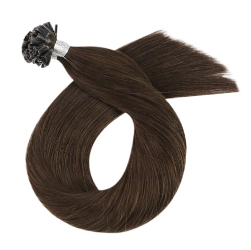 Nails Tip Haarverlängerungen Echthaar Haarmaschine Remy For Frauen Straight Utip Extensions Einfach Zu Verwenden(4,18inches) von WAFOHSR