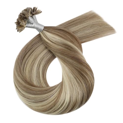 Nails Tip Haarverlängerungen Echthaar Haarmaschine Remy For Frauen Straight Utip Extensions Einfach Zu Verwenden(P9A-60,24inches) von WAFOHSR