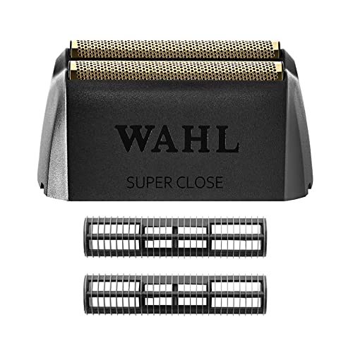 Wahl Professional – 5 Star Series Vanish Rasierer Ersatz Super Close Goldfolie & Cutter Bar Montage, Super Close, Bump Free Rasur für professionelle Friseure und Stylisten von Wahl