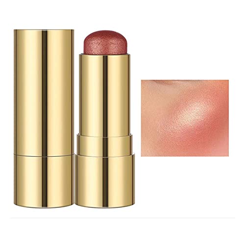 Hochglanz-Rouge-Stick Creme Blusher Blending Wasserdicht Lip Long lasting Cheek Up Make Stick Frauen Mehrzweck-F2C2 Beauty Eye von WAITLOVER