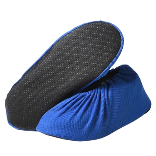5 Paar rutschfeste Überschuhe for den Haushalt, wiederverwendbare Regenstiefelüberzüge for Herren und Damen, waschbare Überschuhe for den Innenbereich für Outdoor(Blue) von WAJJWI