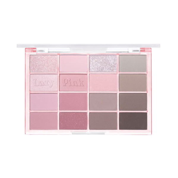 WAKEMAKE - Soft Blurring Eye Palette - 13g - 10 Lazy Pink Blurring von WAKEMAKE