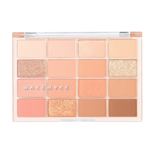 WAKEMAKE - Soft Blurring Eye Palette - 14g - 07 Soda Coral Blurring von WAKEMAKE