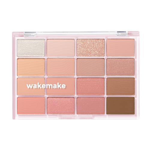 WAKEMAKE - Soft Blurring Eye Palette - 14g - 08 Candy Coral Blurring von WAKEMAKE