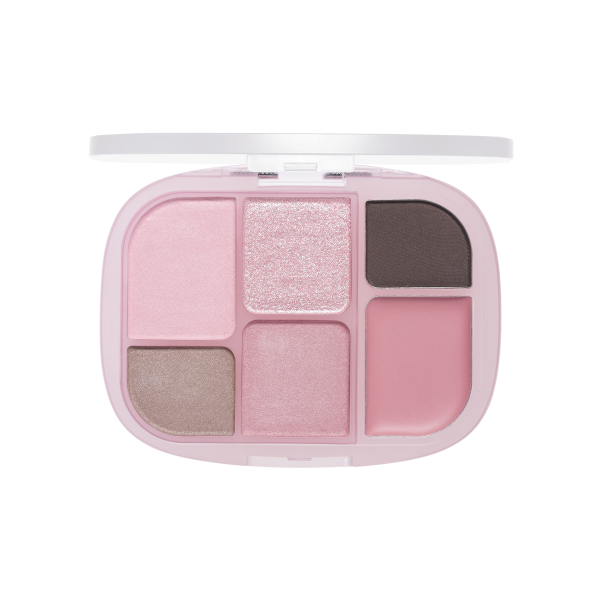 WAKEMAKE - Soft Sheer Multi Palette - 6.3g - 08 Steel Pink von WAKEMAKE