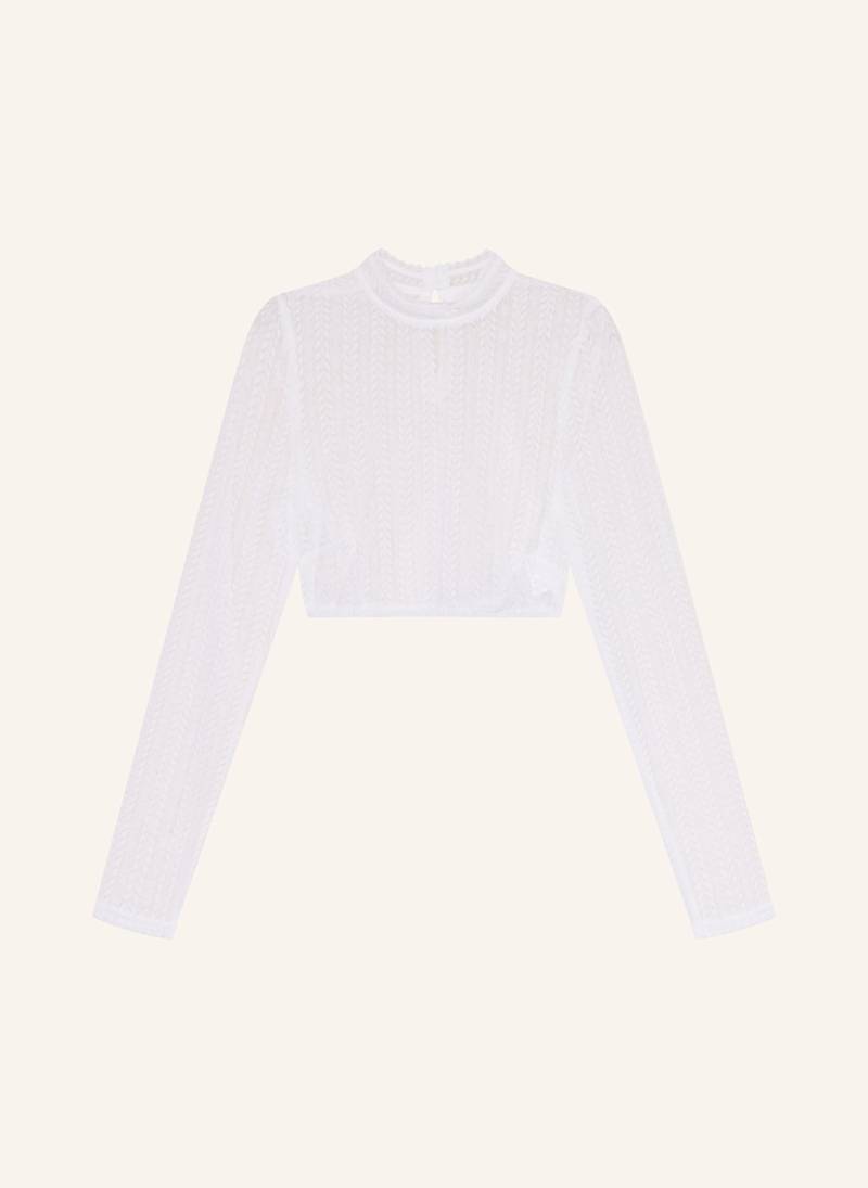 Waldorff Dirndlbluse Aus Spitze weiss von WALDORFF