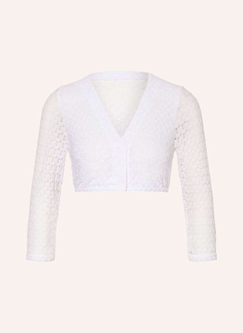 Waldorff Dirndlbluse Mit 3/4-Arm weiss von WALDORFF