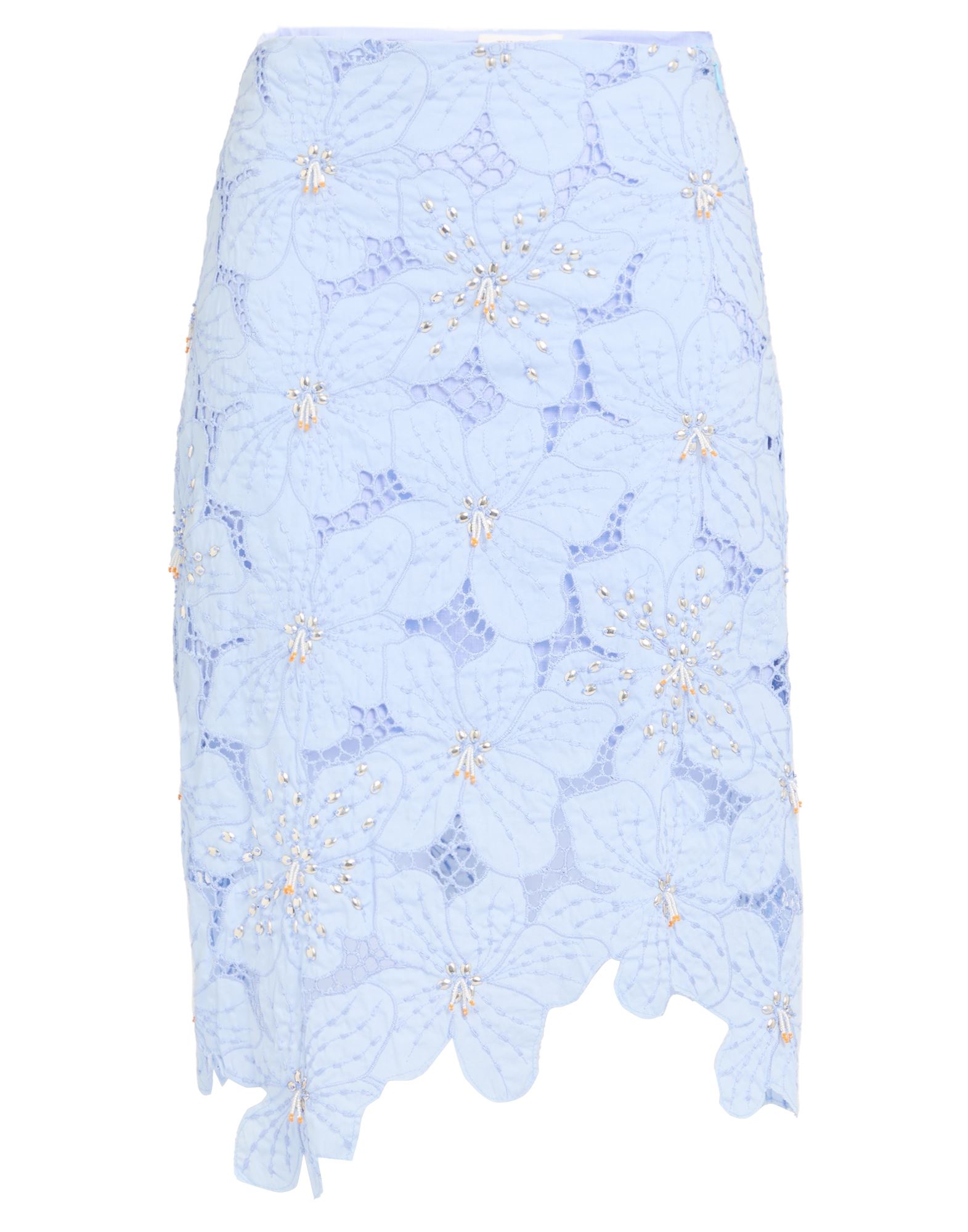 WALES BONNER Midi-rock Damen Hellblau von WALES BONNER