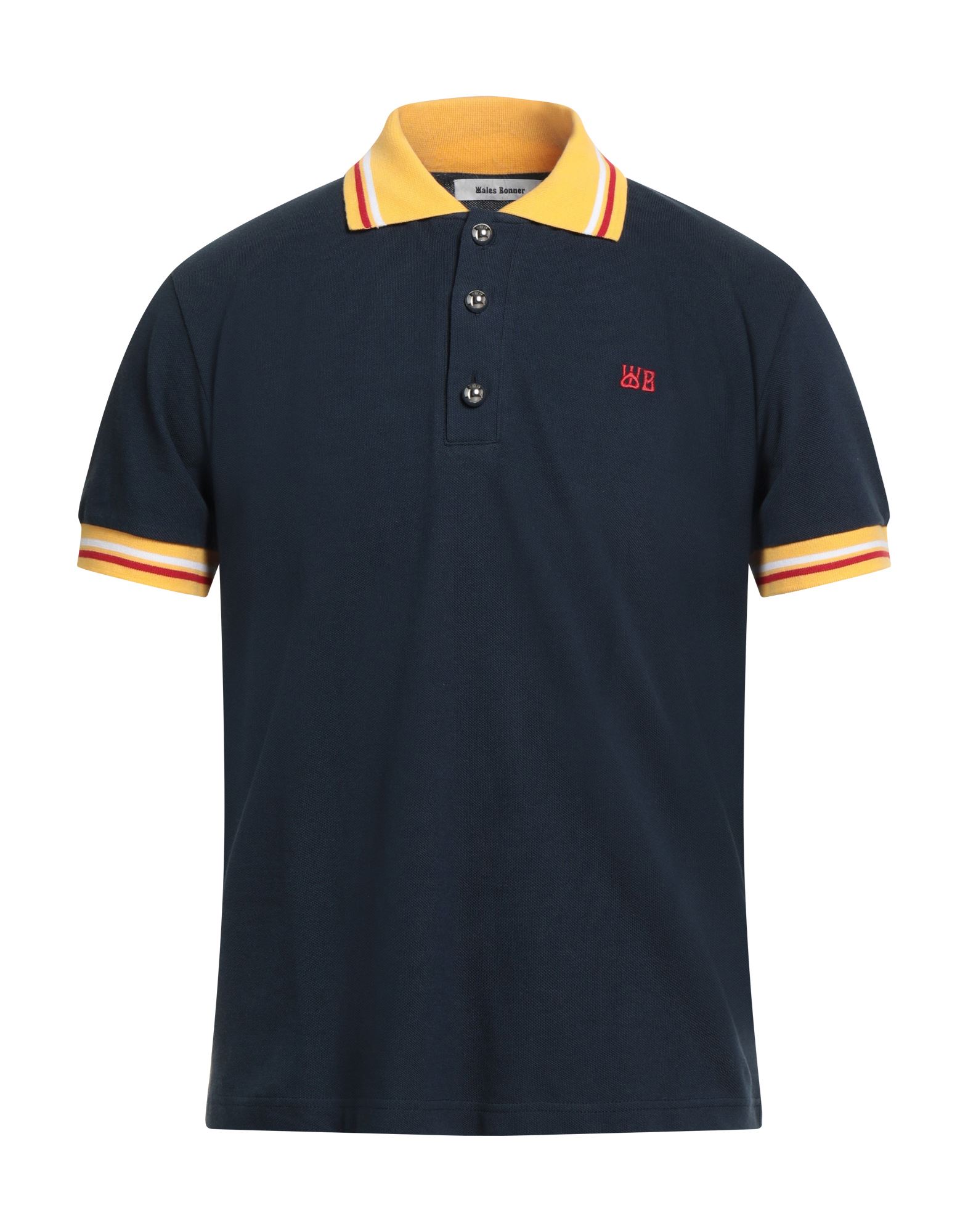 WALES BONNER Poloshirt Herren Marineblau von WALES BONNER