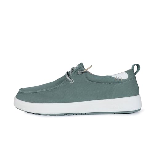 WALK IN PITAS | Biarritz | Herren Mokassins | Flache Slipper für Männer | Slip on Loafer | Sneakers | Schlupfschuhe | Freizeitschuhe | Walkinpitas Schuhe | Grün 45 WALK IN PITAS | Biarritz | Herren Mokassins | Flache Slipper für Männer | Slip on Loafer | Sneakers | Schlupfschuhe | Freizeitschuhe | Walkinpitas Schuhe | Grün 45 von WALK IN PITAS