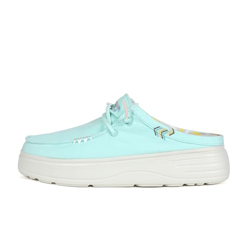 WALK IN PITAS | CAPARICA | Damen-Clogs | Mokassins | Bootsschuhe | Toe Shoes | Slip on Loafer | Sneakers | Sommerschuhe | Schlupfschuhe | Freizeitschuhe | PITAS Schuhe | Aqua 39 von WALK IN PITAS