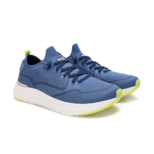 WALK IN PITAS | CUE Woman | Damen-Sneakers | Bootsschuhe | Toe Shoes | Slip on Loafer | Mokassins | Sommerschuhe | Schlupfschuhe | Freizeitschuhe | PITAS Schuhe | Blau 38 von WALK IN PITAS