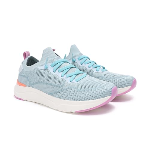 WALK IN PITAS | CUE Woman | Damen-Sneakers | Bootsschuhe | Toe Shoes | Slip on Loafer | Mokassins | Sommerschuhe | Schlupfschuhe | Freizeitschuhe | PITAS Schuhe | Hellblau 37 von WALK IN PITAS