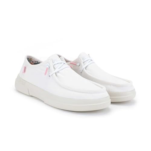 WALK IN PITAS | Dafne | Damen-Mokassins | Bootsschuhe | Toe Shoes | Slip on Loafer | Sneakers | Sommerschuhe | Schlupfschuhe | Freizeitschuhe | PITAS Schuhe | Weiß 38 von WALK IN PITAS
