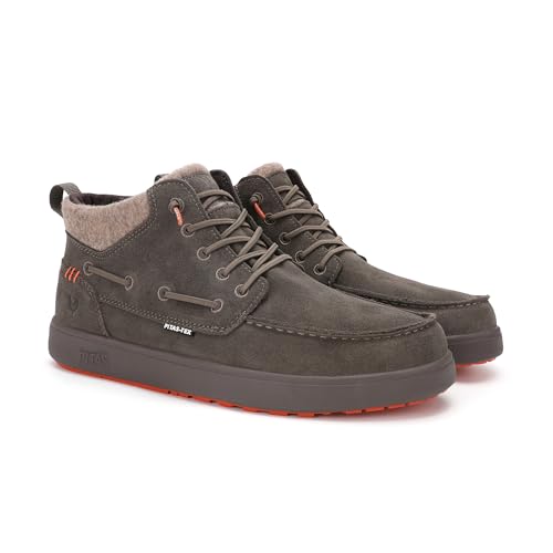 WALK IN PITAS | KENT | Herren Casual Stiefel | Herren Stiefelette aus Veloursleder mit Elastikschnürsenkeln | Urbaner Stiefel | Casual Winter Schuhe Herren | PITAS Schuhe Herren | Tortola 44 von WALK IN PITAS