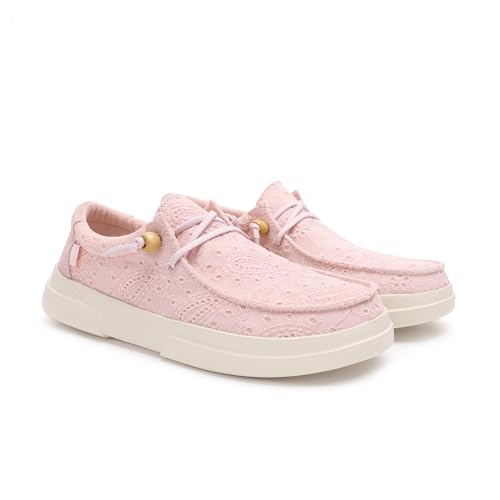 WALK IN PITAS | Kila | Damen-Mokassins | Bootsschuhe | Toe Shoes | Slip on Loafer | Sneakers | Sommerschuhe | Schlupfschuhe | Freizeitschuhe | PITAS Schuhe | Flieder 38 von WALK IN PITAS