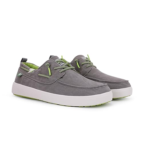 WALK IN PITAS | Maui | Herren Mokassins | Flache Slipper für Männer | Slip on Loafer | Sneakers | Schlupfschuhe | Freizeitschuhe | Walkinpitas Schuhe | Grau 40 von WALK IN PITAS