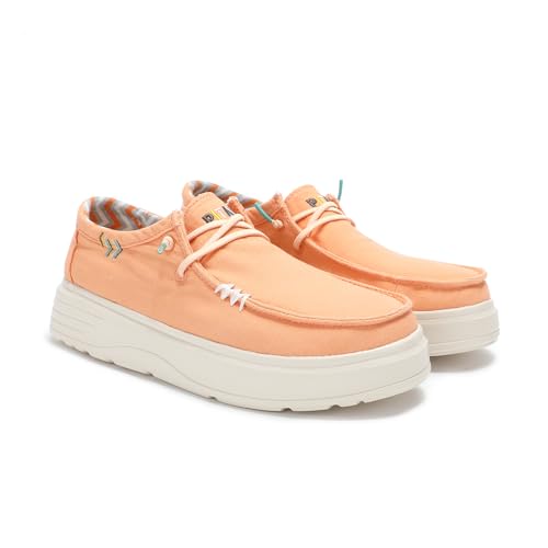 WALK IN PITAS | Natal | Damen-Mokassins | Bootsschuhe | Toe Shoes | Slip on Loafer | Sneakers | Sommerschuhe | Schlupfschuhe | Freizeitschuhe | PITAS Schuhe | Orange 36 von WALK IN PITAS