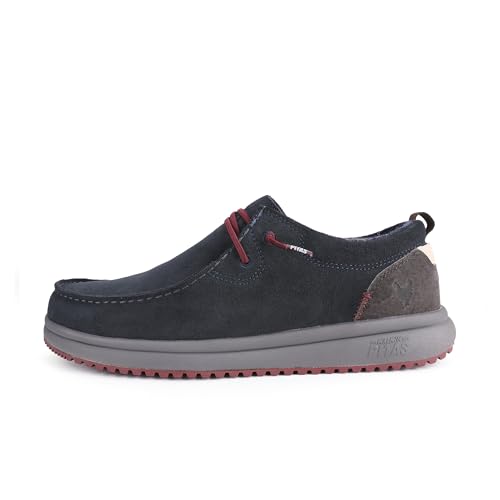 WALK IN PITAS Padar | PITAS Herren-Winter-Mokassins | Freizeitschuhe für Herren | Freizeitschuhe für Herren | Freizeitschuhe für Herren | PITAS Schuhe für Herren | PITAS Schuhe, Marineblau, 45 EU von WALK IN PITAS
