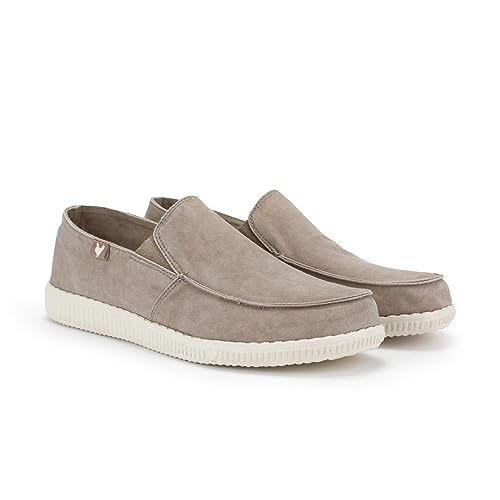 WALK IN PITAS | WP150 Slip ON Washed | Herren Mokassins | Flache Slipper für Männer | Slip on Loafer | Sneakers | Schlupfschuhe | Freizeitschuhe | Walkinpitas Schuhe | Beige 42 WALK IN PITAS | WP150 Slip ON Washed | Herren Mokassins | Flache Slipper für Männer | Slip on Loafer | Sneakers | Schlupfschuhe | Freizeitschuhe | Walkinpitas Schuhe | Beige 42 von WALK IN PITAS