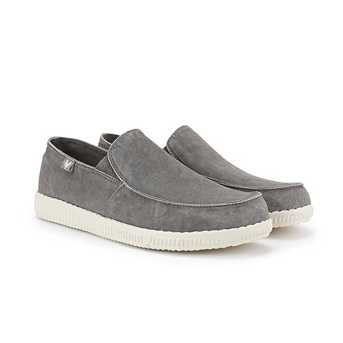 WALK IN PITAS | WP150 Slip ON Washed | Herren Mokassins | Flache Slipper für Männer | Slip on Loafer | Sneakers | Schlupfschuhe | Freizeitschuhe | Walkinpitas Schuhe | Grau 41 WALK IN PITAS | WP150 Slip ON Washed | Herren Mokassins | Flache Slipper für Männer | Slip on Loafer | Sneakers | Schlupfschuhe | Freizeitschuhe | Walkinpitas Schuhe | Grau 41 von WALK IN PITAS