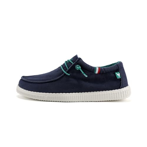 WALK IN PITAS | WP150 WALLABI Euro | Herren Mokassins | Flache Slipper für Männer | Slip on Loafer | Sneakers | Schlupfschuhe | Freizeitschuhe | Walkinpitas Schuhe | IItalien Periscope 43 von WALK IN PITAS