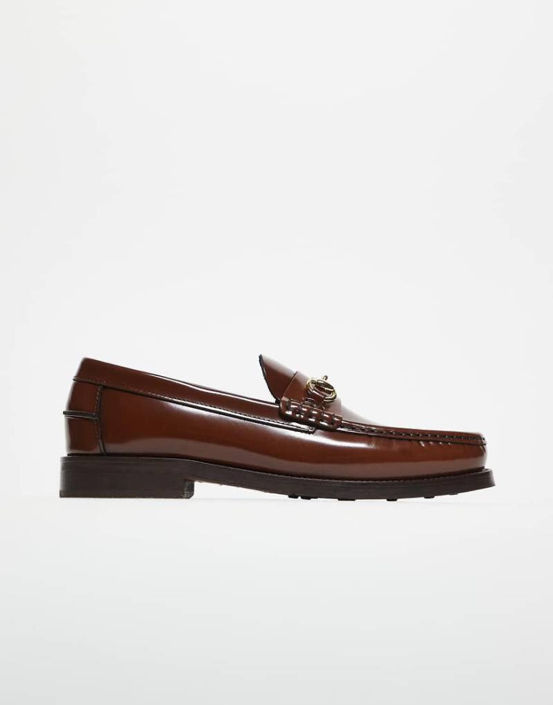Walk London - Dalston - Loafer in Hellbraun mit Besatz von WALK LONDON
