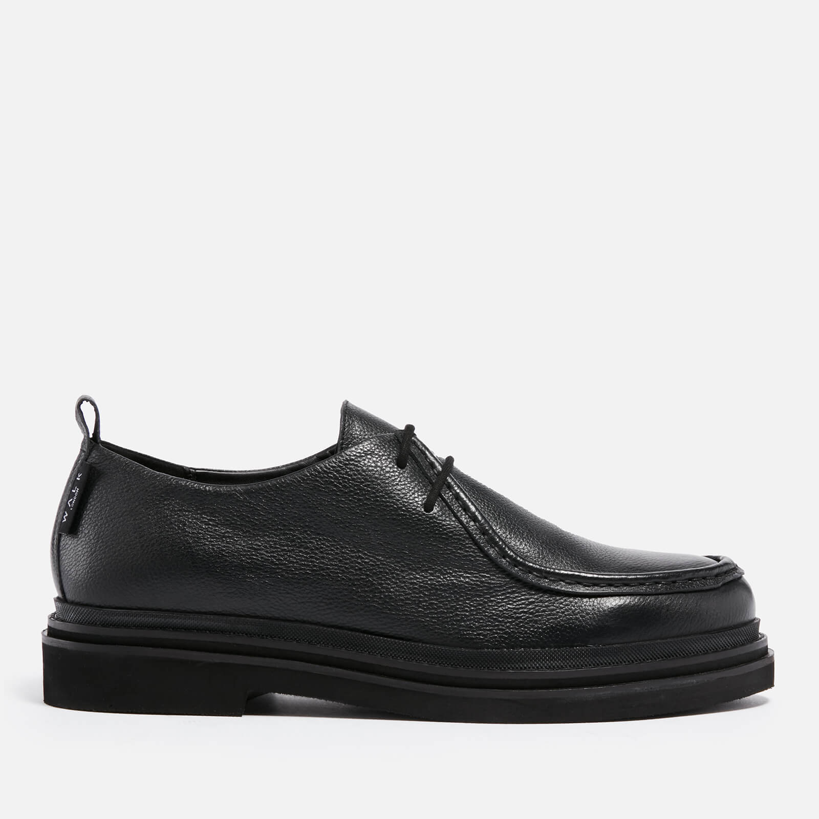 Walk London Men's Brooklyn Apron Pebbled Leather Shoes - UK 7 von WALK LONDON