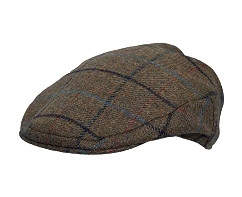 WALKER AND HAWKES - Alfred - Schiebermutze aus Abraham Moon Tweed - Castleton-Grun - XS WALKER AND HAWKES - Alfred - Schiebermutze aus Abraham Moon Tweed - Castleton-Grun - XS von WALKER AND HAWKES
